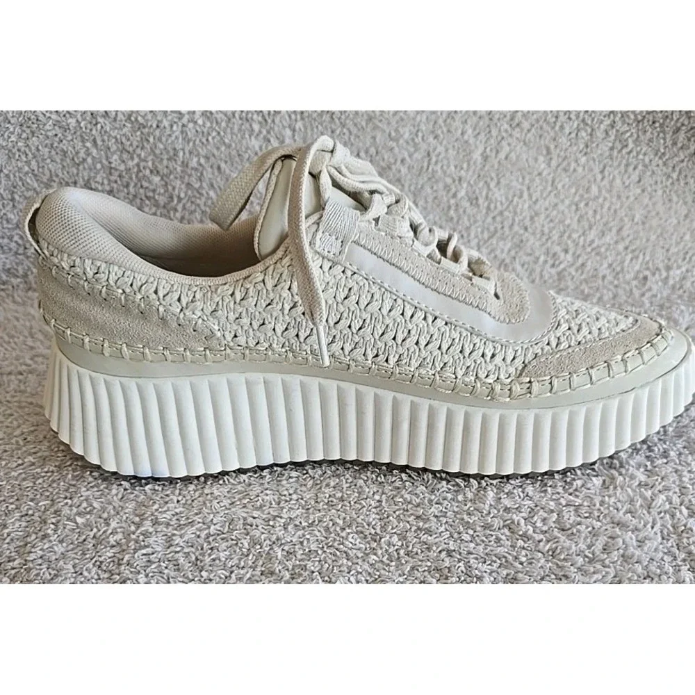 Dolce Vita‎ Dolen Sneakers in Sandstone Knit Women's Size 10 Platform Shoes